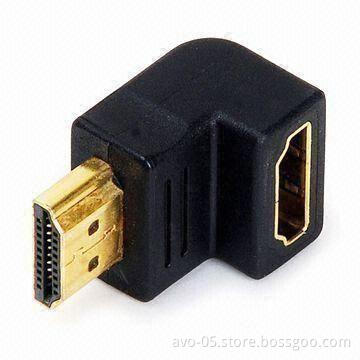 HDMI Female to Male Adapter, Supports Plug-and-play Function